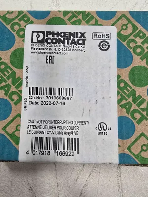NEW Phoenix Contact SAC-3P-M12Y/2XM12FS PE