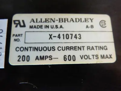 USED ALLEN BRADLEY X-410743