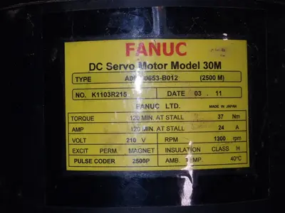 USED FANUC A06B0653B012