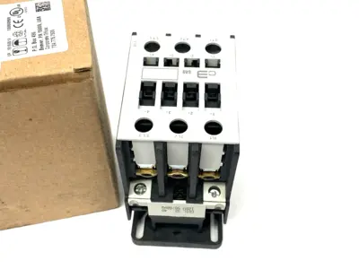 USED C3CONTROLS CONTACTOR 120V COIL, 40A 3-POLE