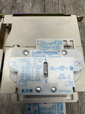 CUTLER HAMMER CN15DN3 C306GN3 C320KGS3 C320KGT15 Electrical/PLC/Automation | ESS Industrial Equipment Sales (9)