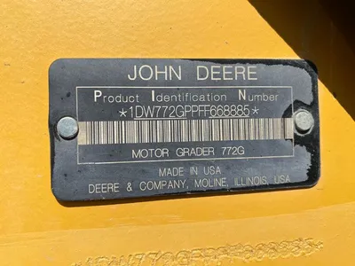 2015 John Deere 772GP