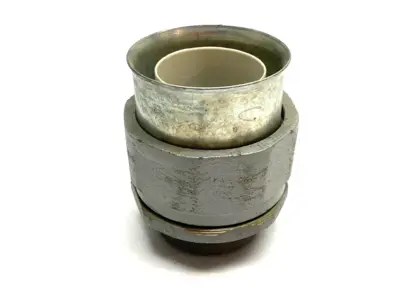 USED APPLETON ELECTRIC STRAIGHT LIQUIDTIGHT CONNECTOR 2" INSULATED THROAT NM LT STR