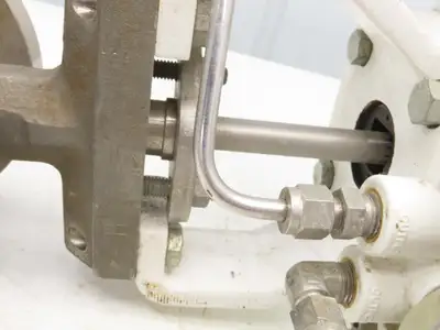 Valtek Shearstream Ball Valve 2" Flanged Pneumatic Actuator Positioner