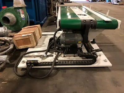 USED SRC SYSTEMS LTD. FINISHED ROLL UNLOADING SYSTEM
