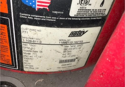 Used Hotsy _UNKNOWN_ Pressure Washers Iowa US | ISP Equipment Group #1319074