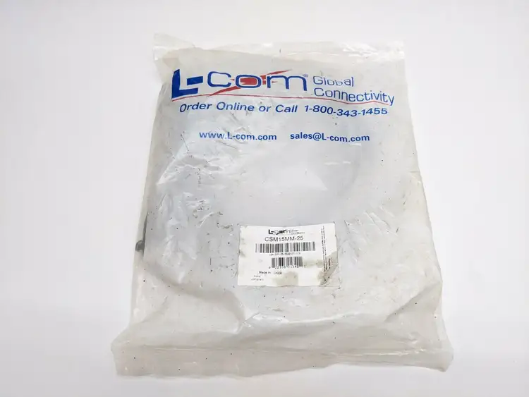 Used L-COM MOLDED D-SUB CABLE Cable & Wire | Maverick Industrial Sales #1102046