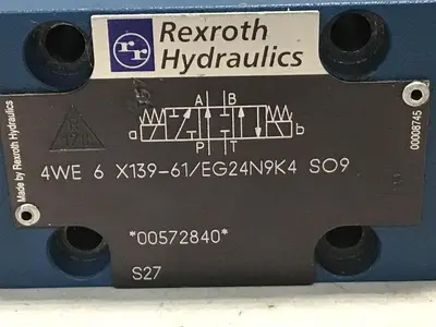 USED REXROTH 4WE6X13961/EG24N9K4S09