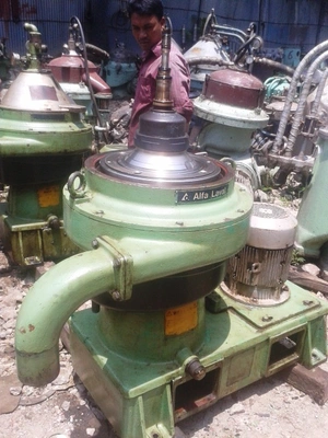 (2) Alfa-Laval MFPX 307 TFD-21 oil purifiers, 316SS.