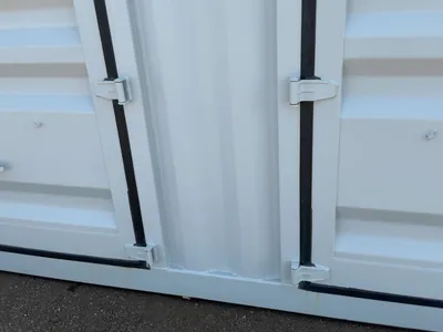 2026 40’L x 8’W x 9’ 6”T High Cube Shipping/Ground Container, swing doors on one end and four sets o...