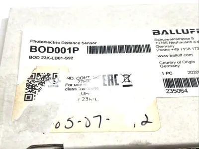 USED BALLUFF BOD001P