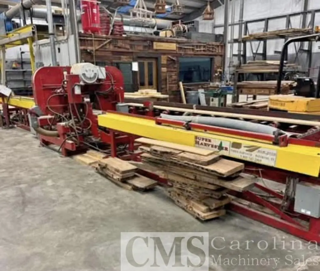 USED TIMBER HARVESTER SUPER HARVESTER GRADE RESAW SYSTEM