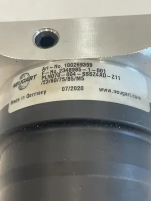 NEW NEUGART 100269399 GEARBOX PLN070-004-SSSZ4AD-Z11