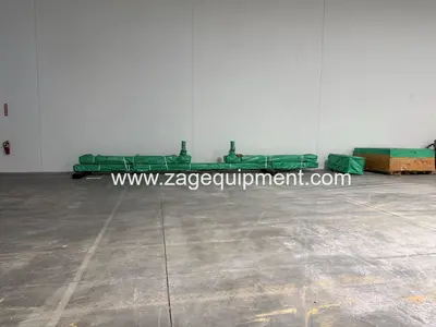 Overhead Bridge Crane, Dual Beam, 11/17 Ton Hoists, 40 ft. span