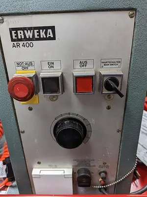 Erweka Model AR400 Lab 3-Roll Refiner