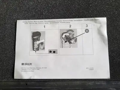USED BRADY IDXPERT