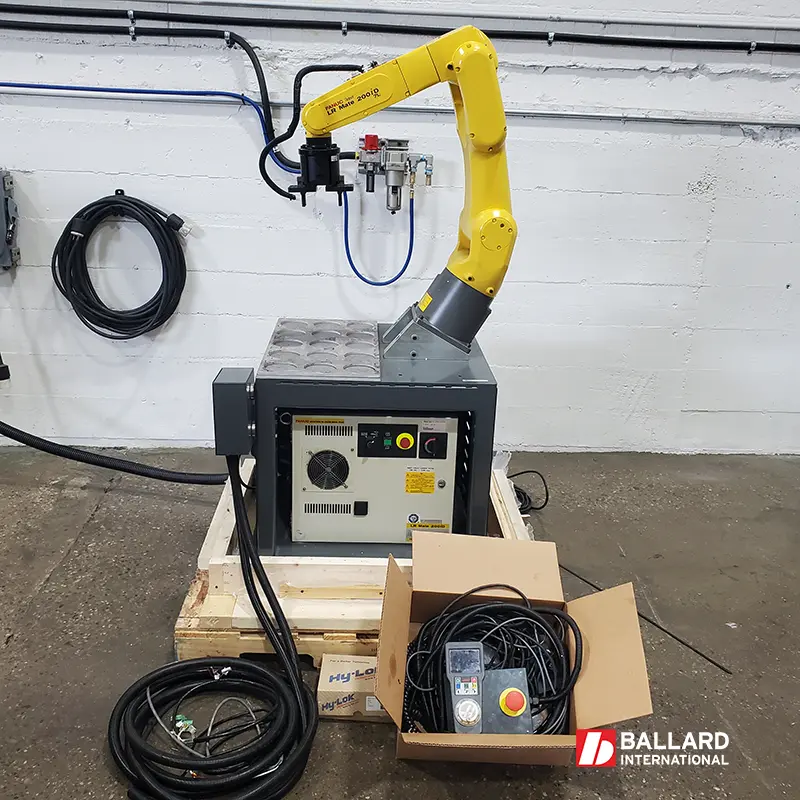 HAAS 7kg Robot Package – Machine Tending – FANUC LR Mate 200iD/7L