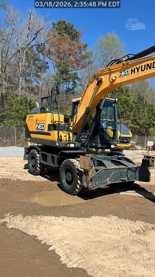 Used 2023 HYUNDAI HW140A Wheel Excavators North Carolina US | National Equipment Dealers #1422332