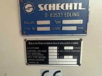 2005 SCHECHTL SMT 310 BV Power Squaring Shears (Gauge) | Used Fab Machines (5)
