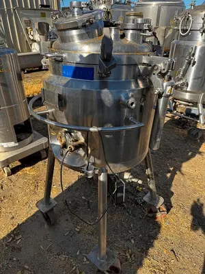 Tank, 26 Gallon (100 Liter), DCI, Stainless Steel, Fermenter, #5991467