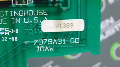 Westinghouse 7379A31G05 Ovation Analog Input Card 7QAW5 Rev. HH Used