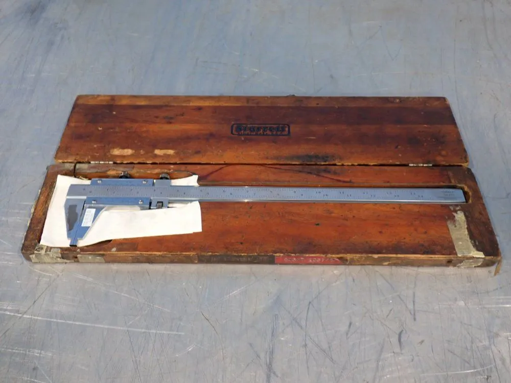 Used STARRETT 123 Vernier Calipers Ohio US | HGR 24 #1233313