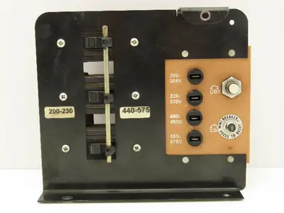Lincoln Electric Power Wave 455 Connector Breaker Panel
