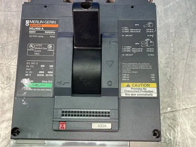 Used MERLIN GERIN NSJ400 A Circuit Breakers Ohio US | HGR 24 #1175479