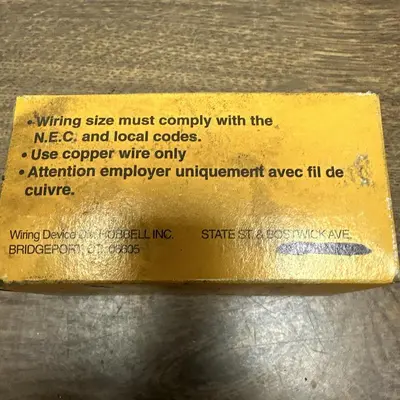 New | in-Stock HUBBELL HBL23005B Miscellaneous Equipment (Electrical & Power) | Surplus Asset Holdings #1198648