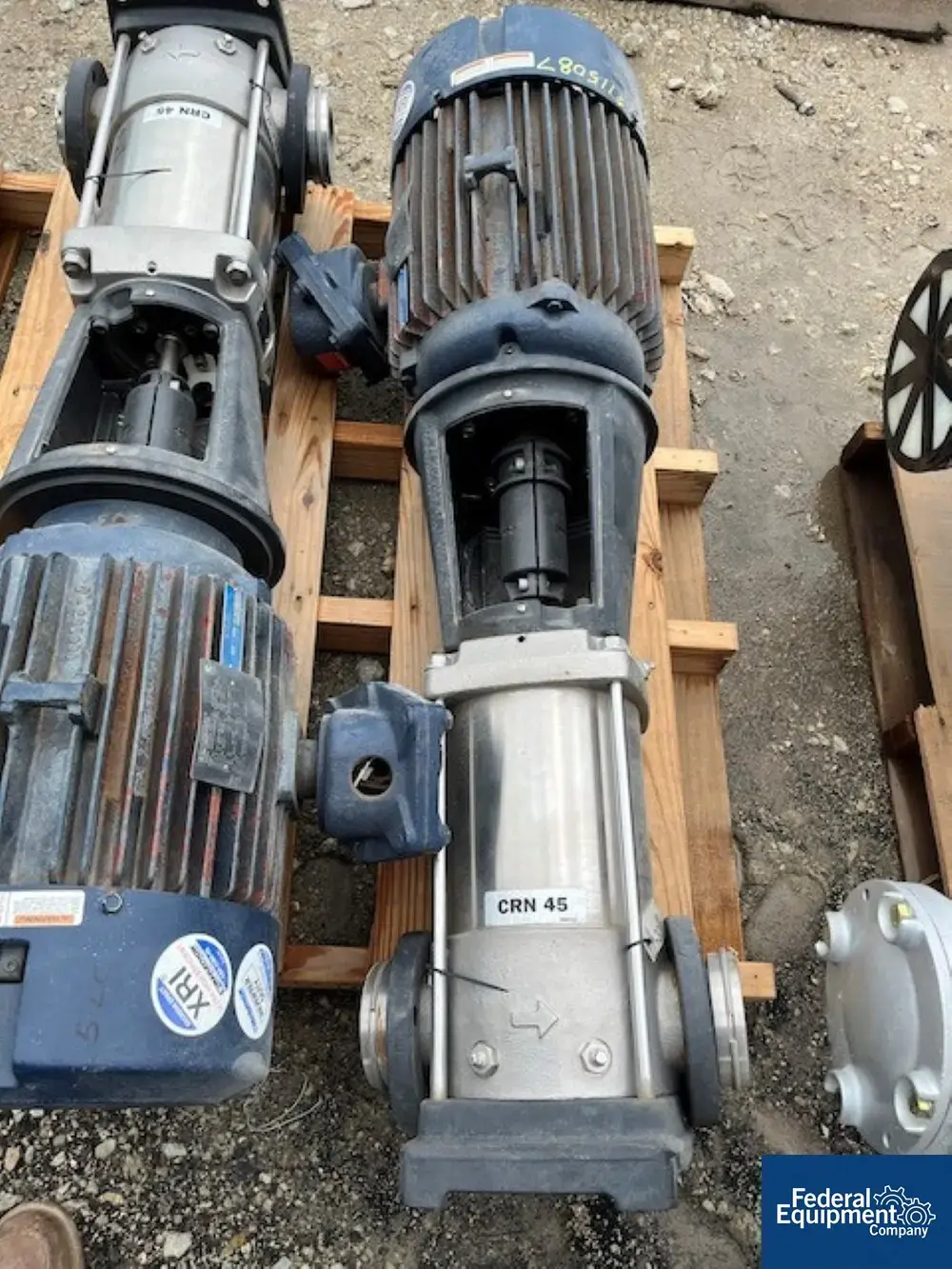 Used Grundfos Grundfos Pump, 316 S/S, 20 HP, Type CRN45 Pumps Texas US | Federal Equipment Company #1337761