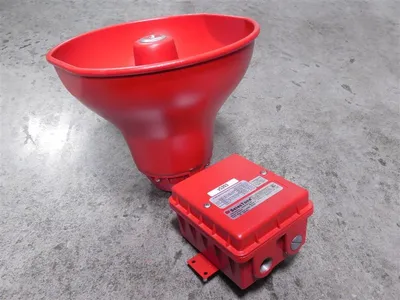 Signal Division 314GCX-024R Selectone Audible Signaling Device Red New NIB