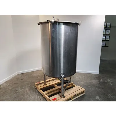 Used 240 Gallon Stainless Steel Liquid Holding Tank