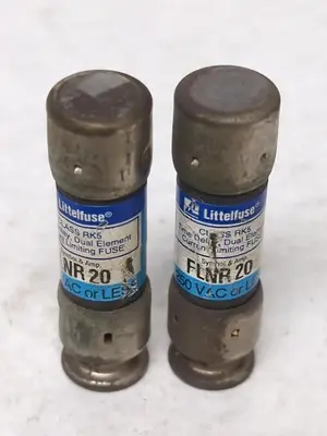 Used LITTELFUSE FLNR-20 Miscellaneous Equipment (Electrical & Power) | Surplus Asset Holdings #1201265