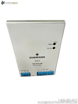 Used EMERSON SOLA SVL 20-24-100 POWER SUPPLY Power Supplies Kentucky US | Industrial Parts R Us Inc. #1547935