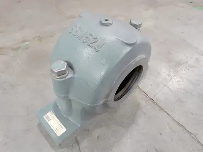 Split Pillow/ Plummer Block Bearing Housing SSN524, 4-7/16" Shaft Diameter