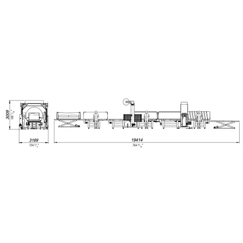 NEW EDDA SPINNER 1800 SOFA PACKING LINE