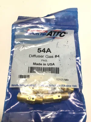 American Torch Tip 54A Diffuser Gas #4 (Lot of 6)