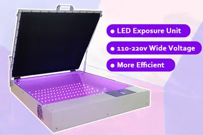 Used _UNKNOWN_ Qomolangma Tabletop Precise 20in x 24in 80W Vacuum LED UV Exposure Unit Plate makers Oklahoma US | Wide Image Solutions #1526741