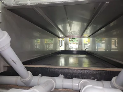 USED 2013 SYSTEM TECHNOLOGIES 2-STAGE INLINE PARTS WASHER