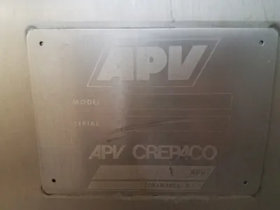 APV 20,000-30,000lb/hr Pasteurizer, Plate & Frame Heat Exchanger