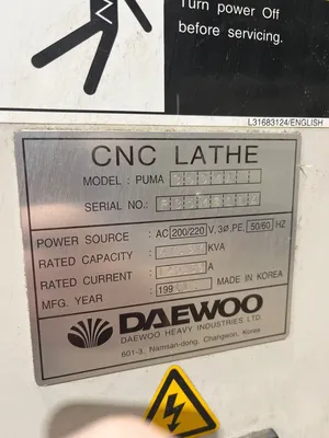 1998 DOOSAN PUMA 350A CNC Lathes (Turning Centers) | Machinery Resources International (3)