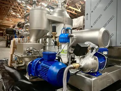 NEW: SPX Seital SE 101 HBIV-Q3P2 hermetic juice clarifier skid, 304SS.