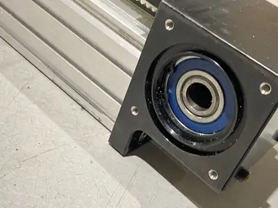 USED TOLOMATIC RODLESS BELT DRIVE ACTUATOR 43" STROKE