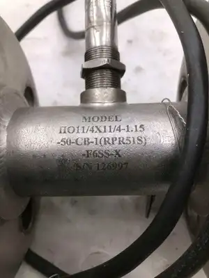 Hoffer Flow Controls HO11/4X11/4-1.15-50-CB-1-F6SS-X 1-1/4″ SS Turbine Flowmeter