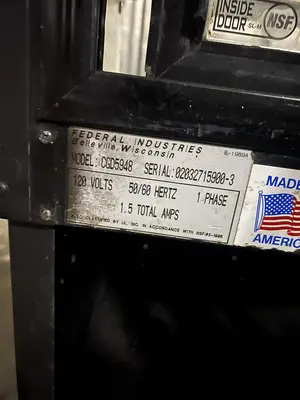 Used FEDERAL CGD5948 Display Refrigerators Florida US | BAM Discount Restaurant Equipment #1402997