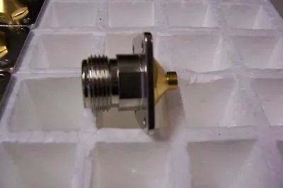 CNT Panel Mount Coaxial Connector - N(F) to Receptacle