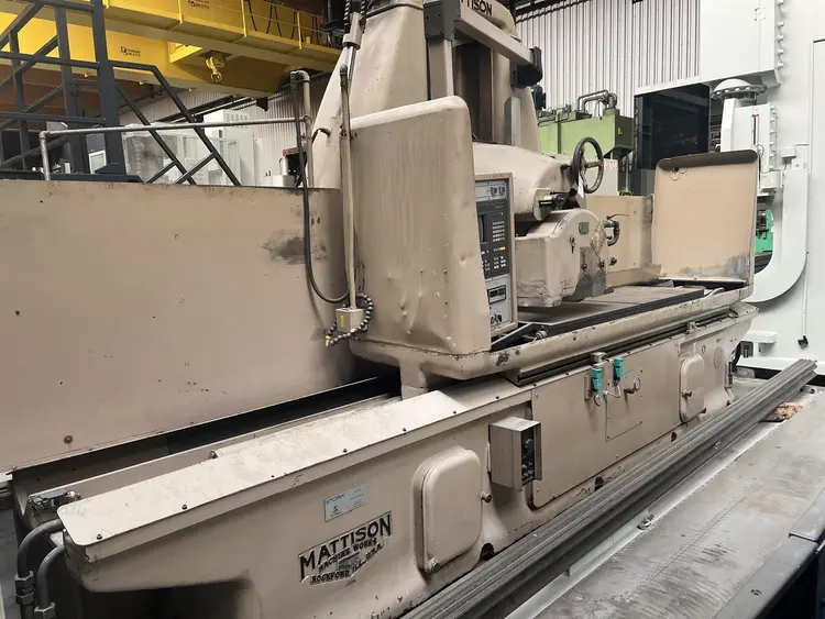 Used MATTISON 2100 X 700 MM CNC Rotary Surface Grinders BE | Apt International N.V #362049