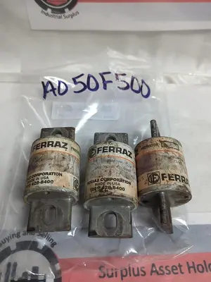 Used FERRAZ SHAWMUT A050F500 Miscellaneous Equipment (Electrical & Power) | Surplus Asset Holdings #1200495