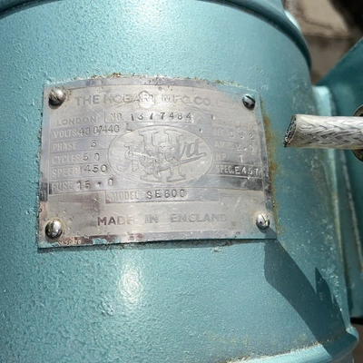 60L Hobart Planetary S/S Bowl Mixer Type SE600