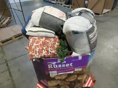 Pallet of Store Overstock and Ecommerce Product and Returns